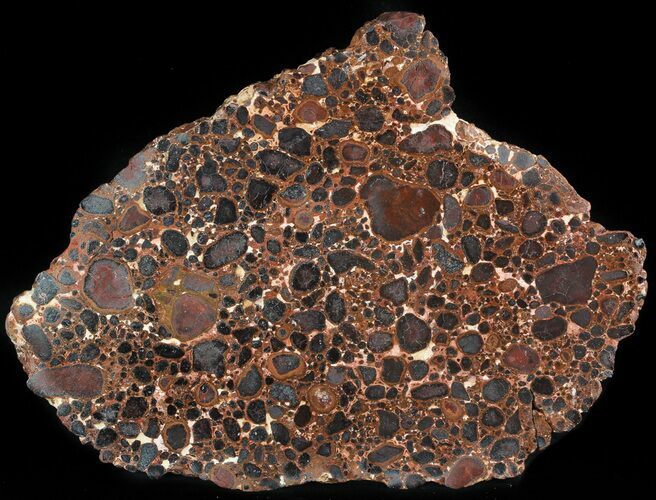 Polished Bauxite (Aluminum Ore) Slab - Australia #46710